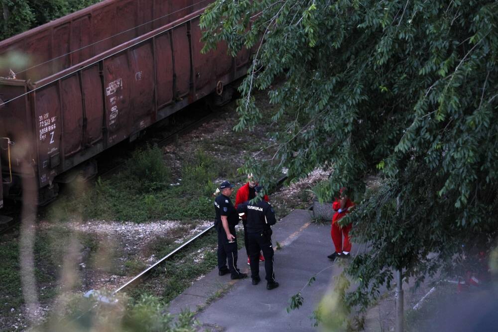 13 пострадавших в результате столкновения поездов в Белграде