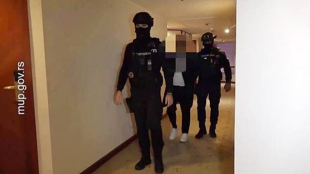 Сербская полиция арестовала руководителя группировки по ограблению домов знаменитостей